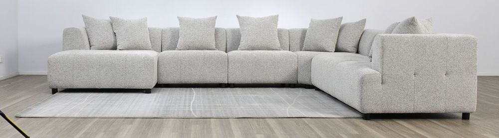 Holly 7 Seater Corner Chaise Suite - LAF Chaise