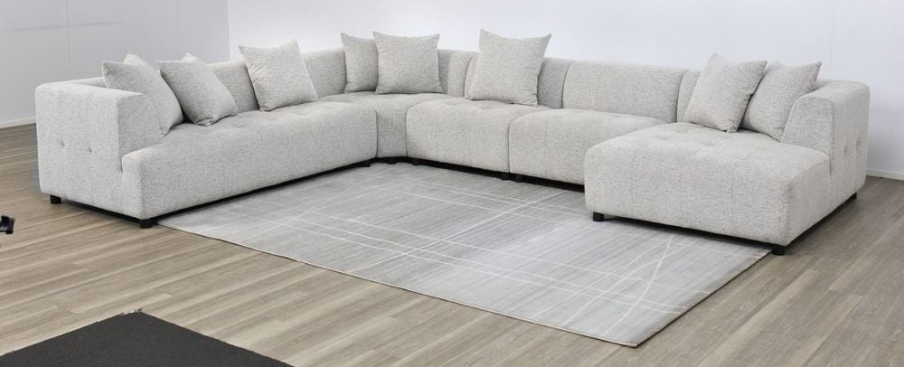 Holly 7 Seater Corner Chaise Suite - RAF Chaise