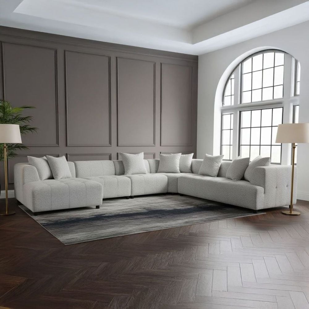 Holly 7 Seater Corner Chaise Suite