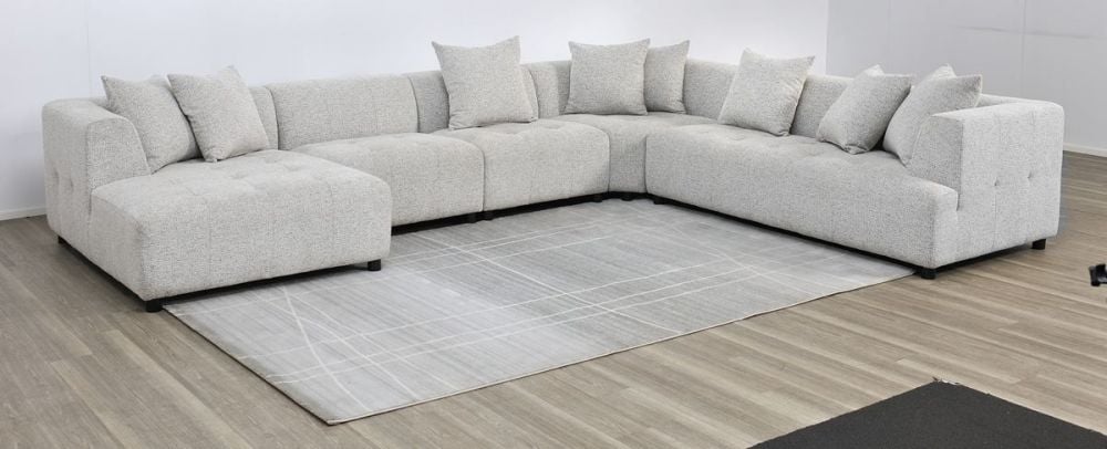Holly 7 Seater Corner Chaise Suite