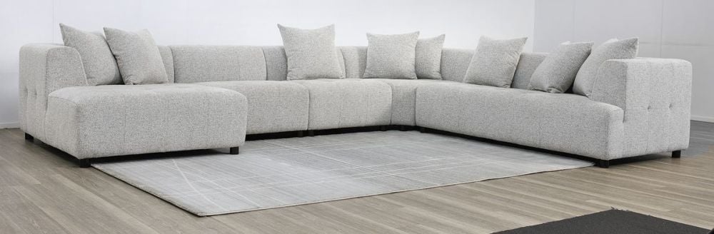 Holly 7 Seater Corner Chaise Suite - LAF Chaise