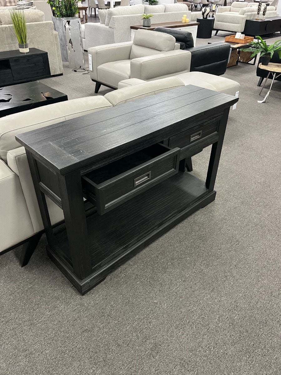 Paris Black Hall Table