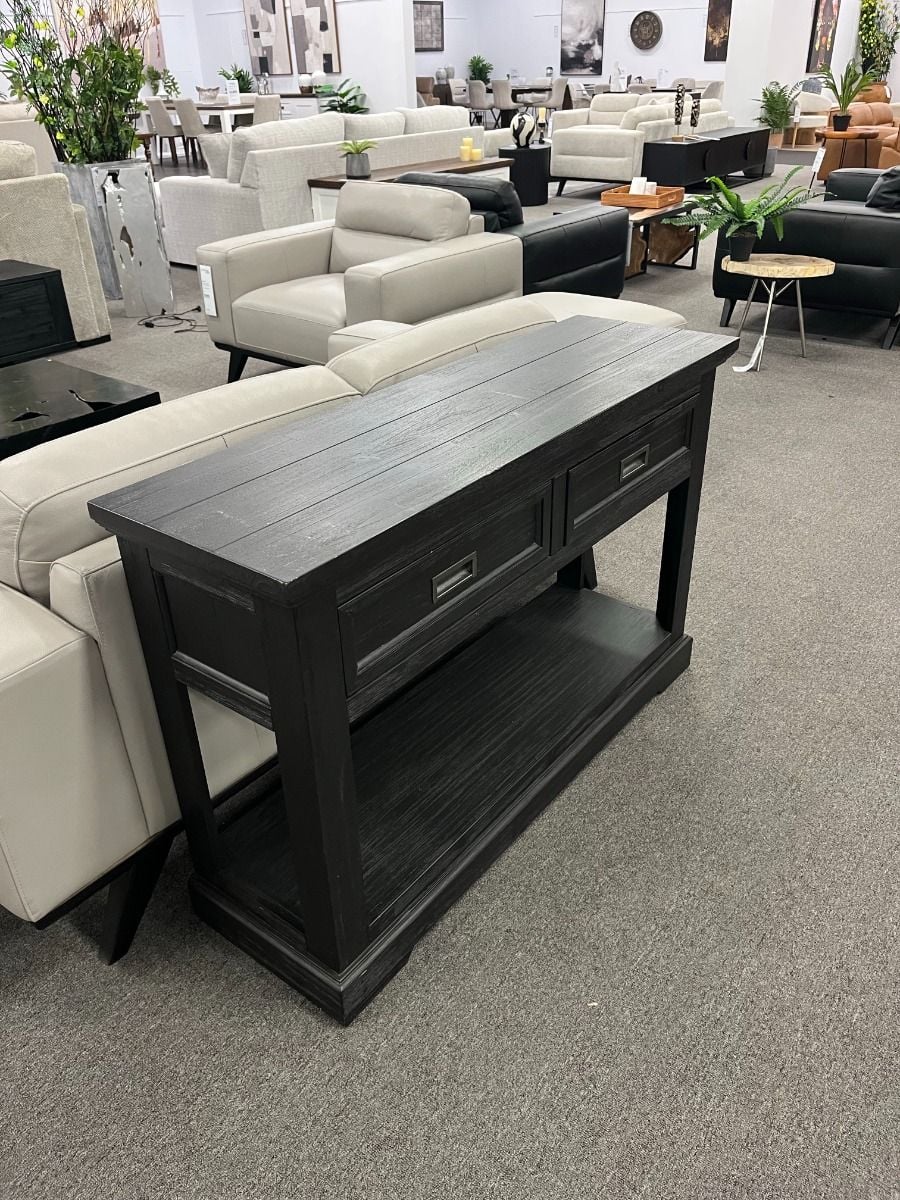 Paris Black Hall Table