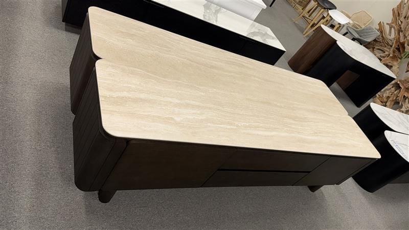 Clearance - Riviera 2200 Ent Unit - Travertine Top
