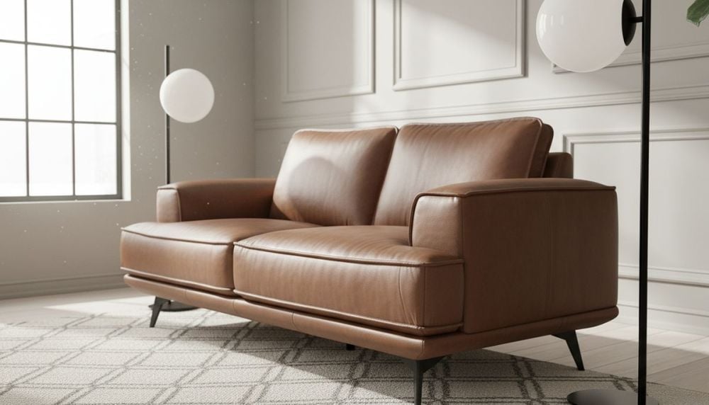 Jersey 2.5 Seater sofa - Vintage Chocolate Leather
