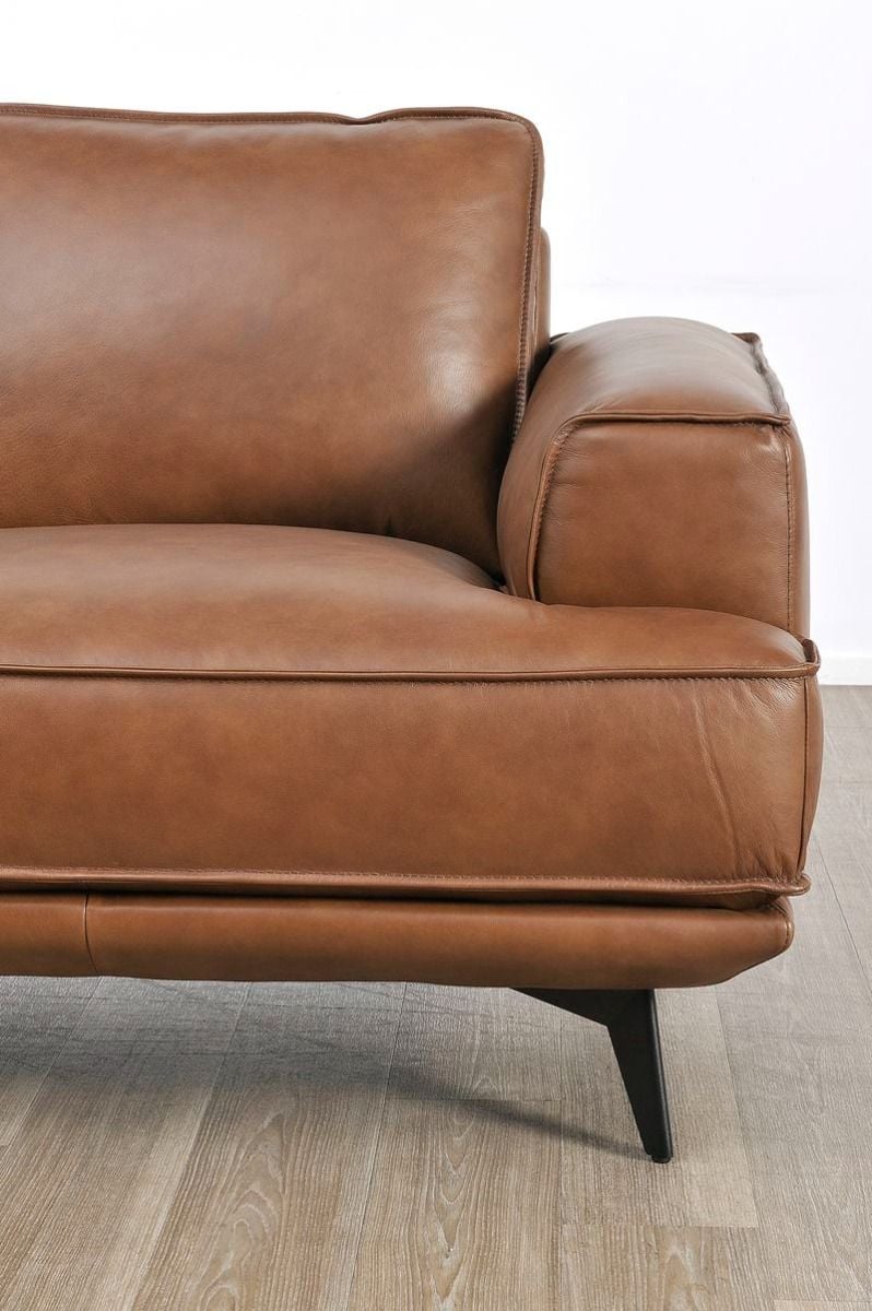 Jersey 2.5 Seater sofa - Vintage Chocolate Leather