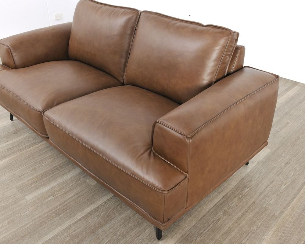 Jersey 2.5 Seater sofa - Vintage Chocolate Leather