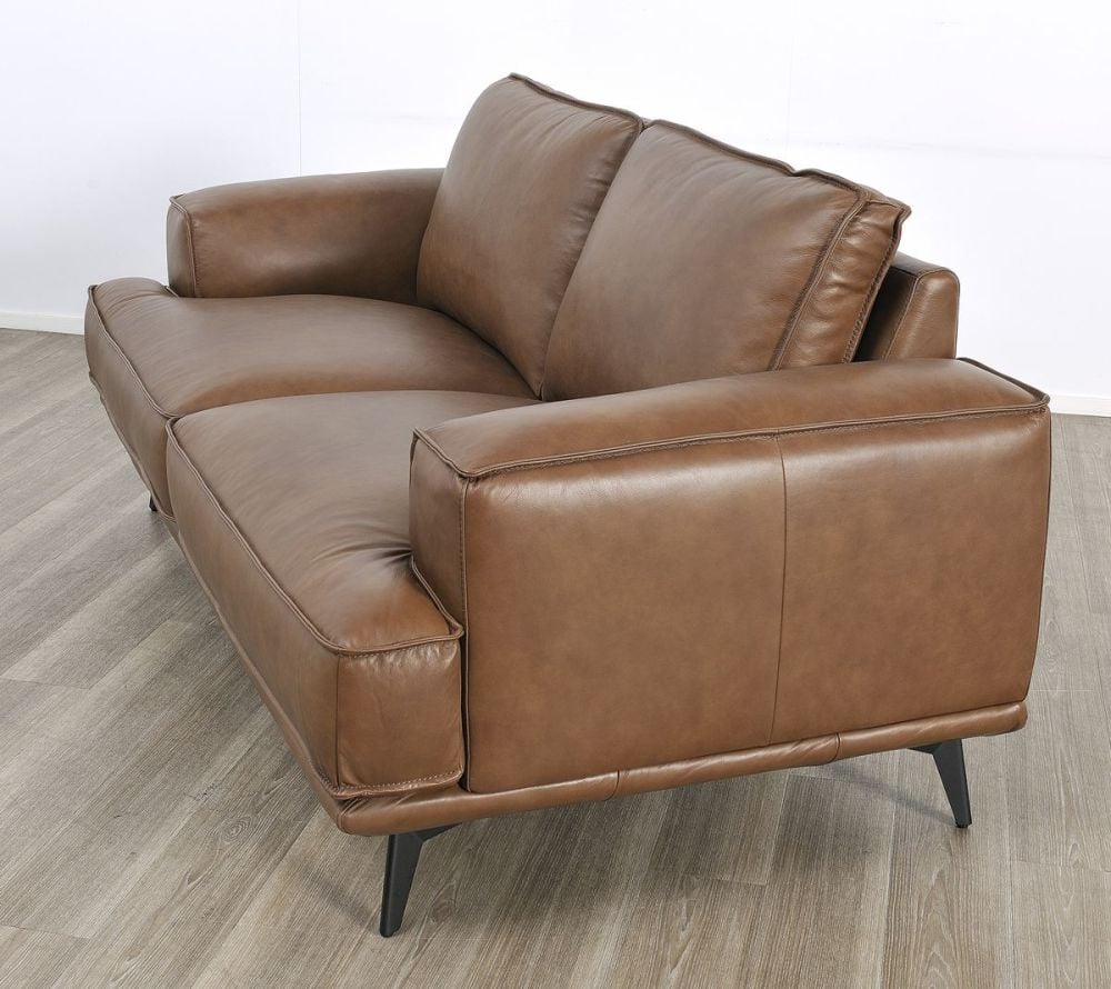 Jersey 2.5 Seater sofa - Vintage Chocolate Leather