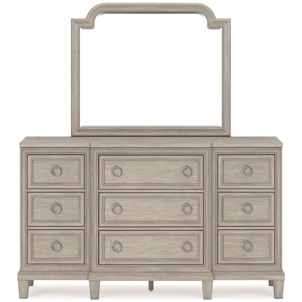 Jorlaina Dressing Table & Mirror