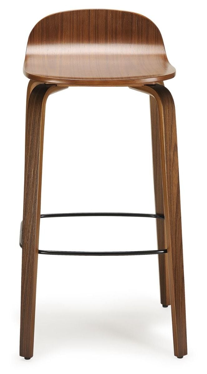 Kobe Bar Stool - Walnut Timber