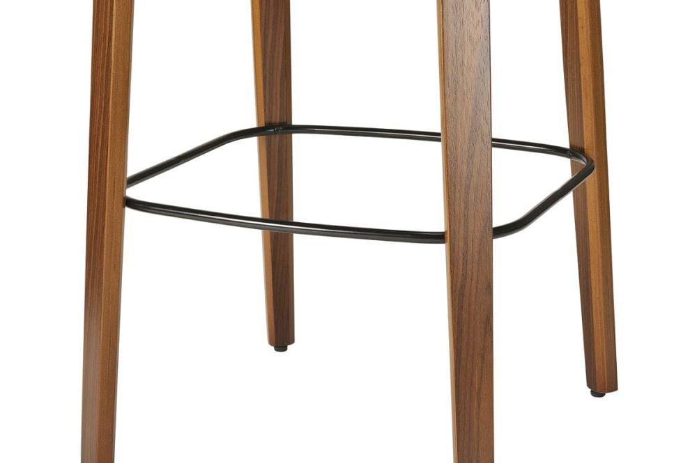 Kobe Bar Stool - Walnut Timber
