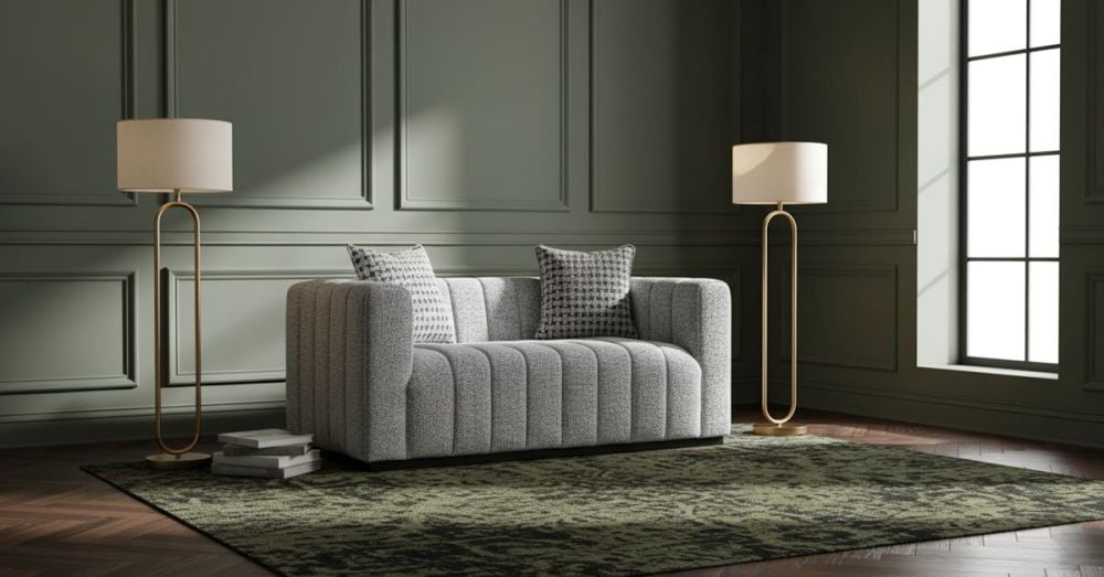 Langham 3 + 2 Seater Sofa Suite - Grey