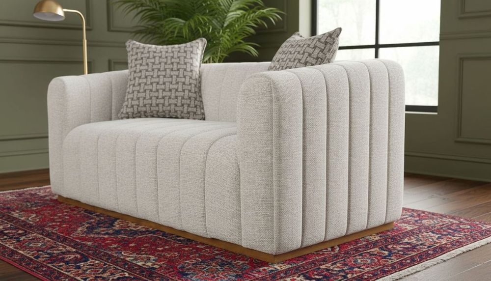 Langham 2 Seater Sofa - Linen