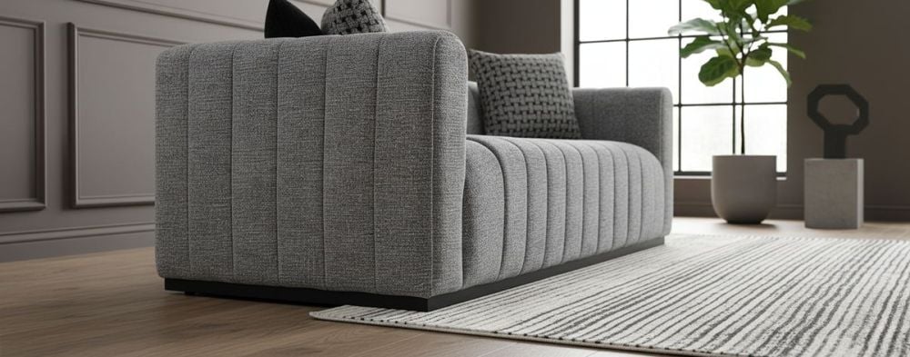 Langham 3 + 2 Seater Sofa Suite - Grey