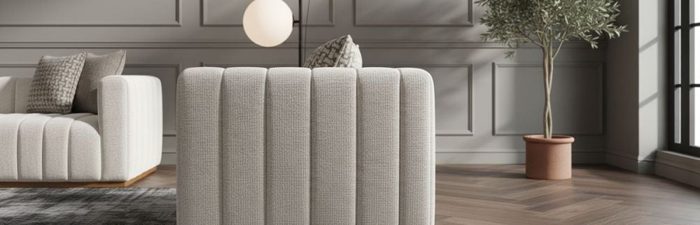 Langham 3 + 2 Seater Sofa Suite - Linen