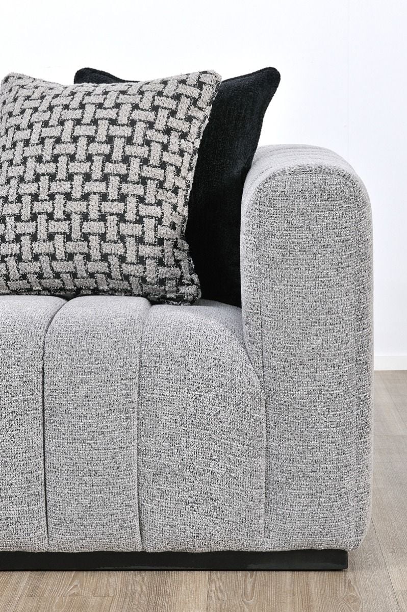 Langham 3 + 2 Seater Sofa Suite - Grey