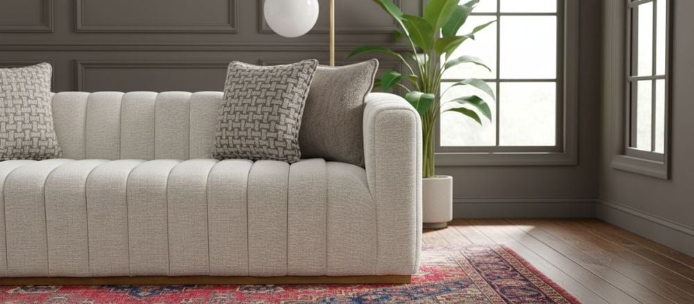 Langham 3 + 2 Seater Sofa Suite - Linen