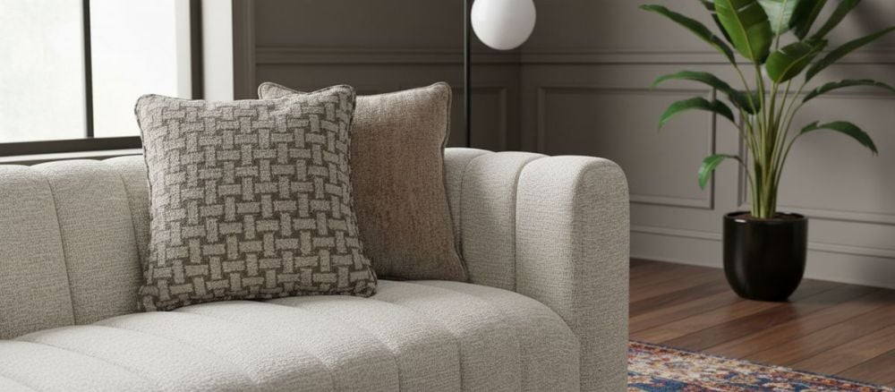 Langham 3 + 2 Seater Sofa Suite - Linen