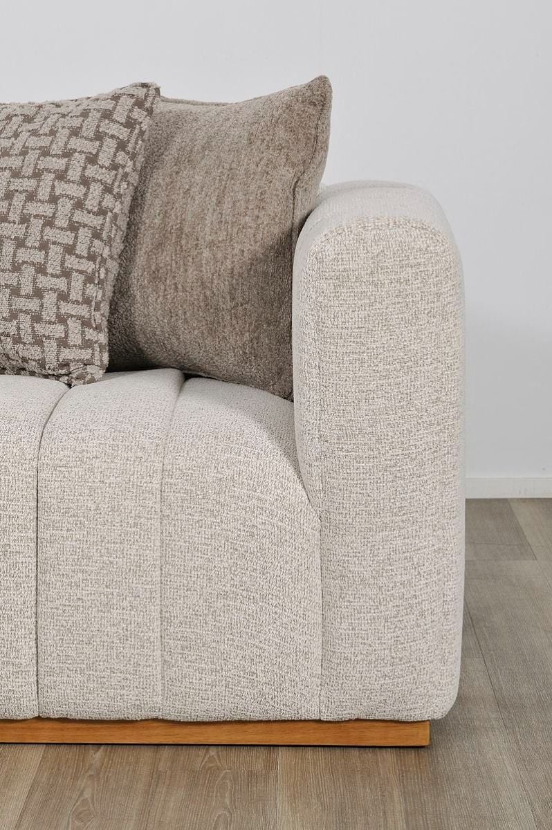 Langham 3 + 2 Seater Sofa Suite - Linen