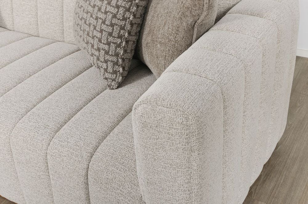 Langham 3 + 2 Seater Sofa Suite - Linen