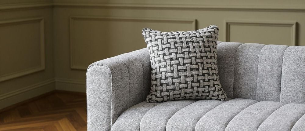 Langham 3 + 2 Seater Sofa Suite - Grey