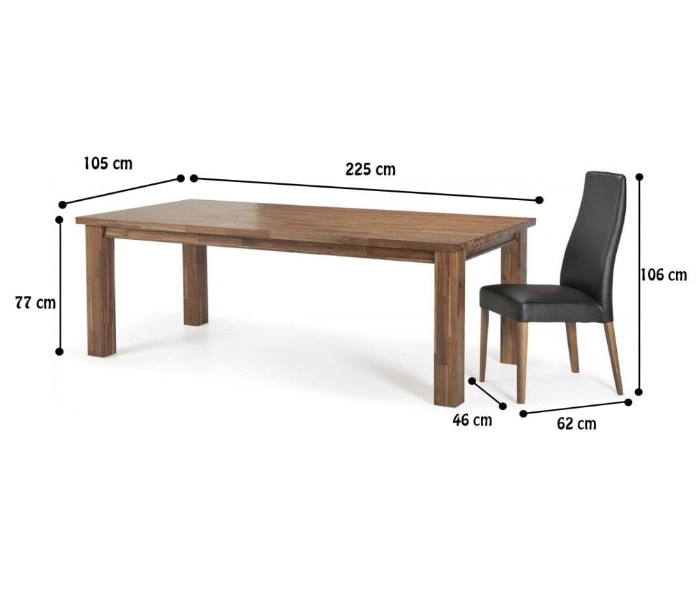 Lawson 2250 Table + 8 Lawson Dining Chairs