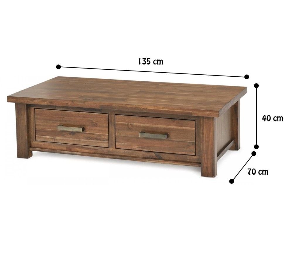 Lawson 2 Drawer Coffee Table