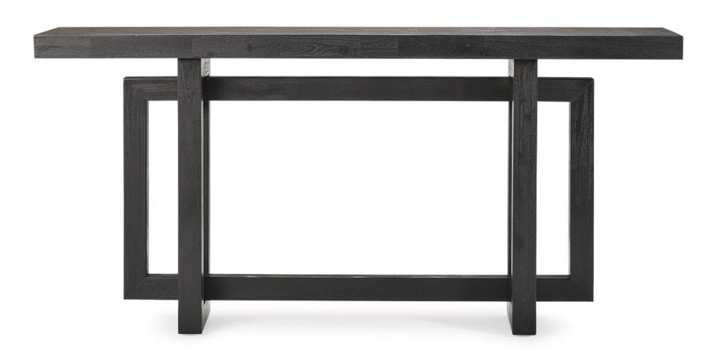 Linea 1600 Hall Table - Black