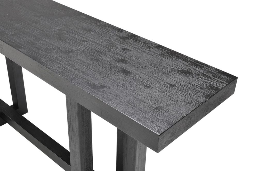 Linea 1600 Hall Table - Black