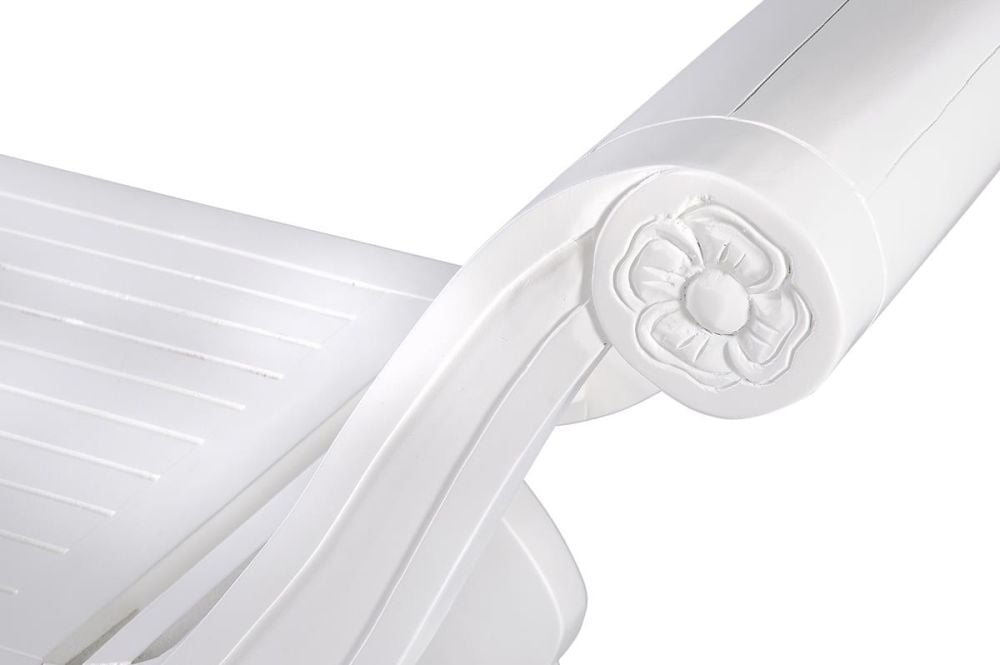 Cleopatra Bench - White