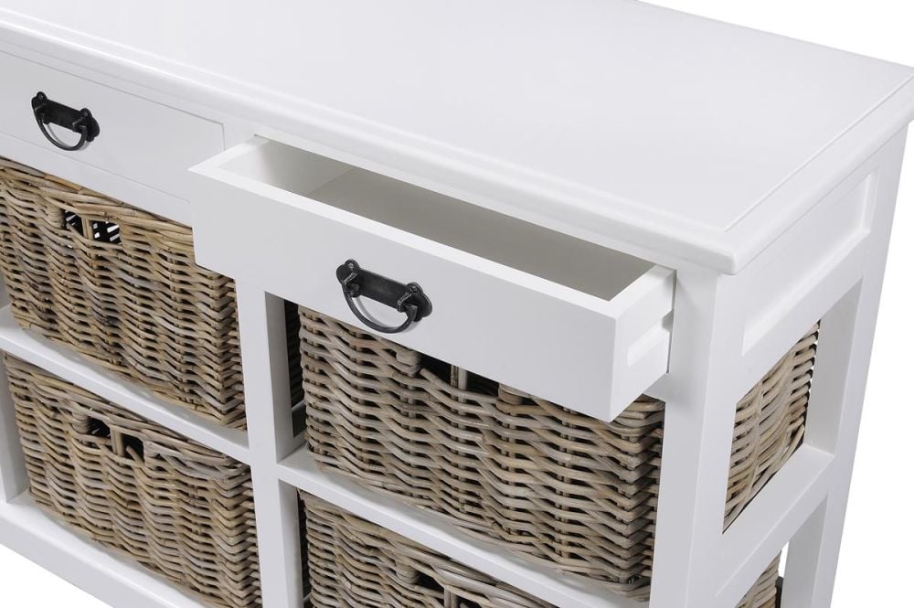 Rotterdam Chest - 4 Drawers - White