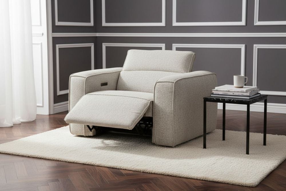 Marko Armchair Recliner - Shale