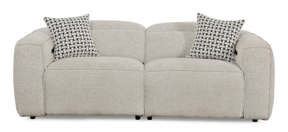 Marko 2 Seater Recliner Sofa - Shale