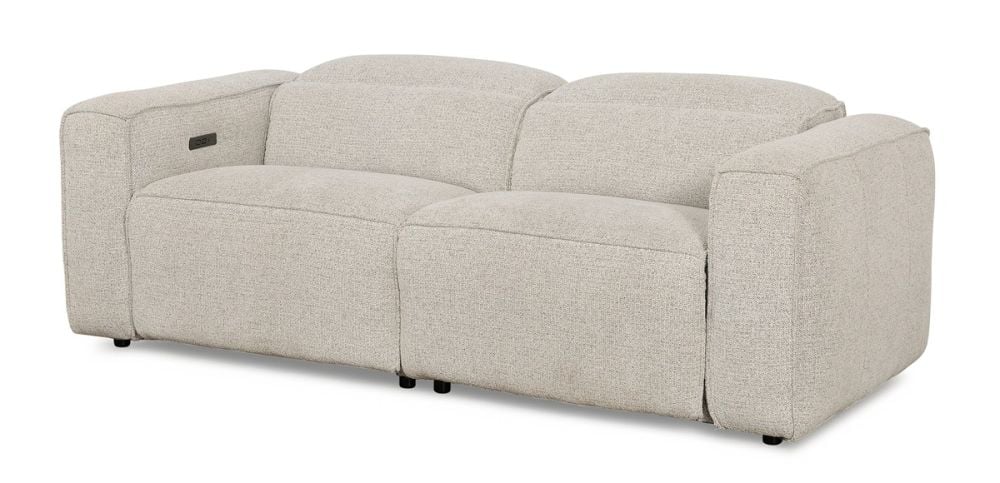 Marko 2 Seater Recliner Sofa - Shale