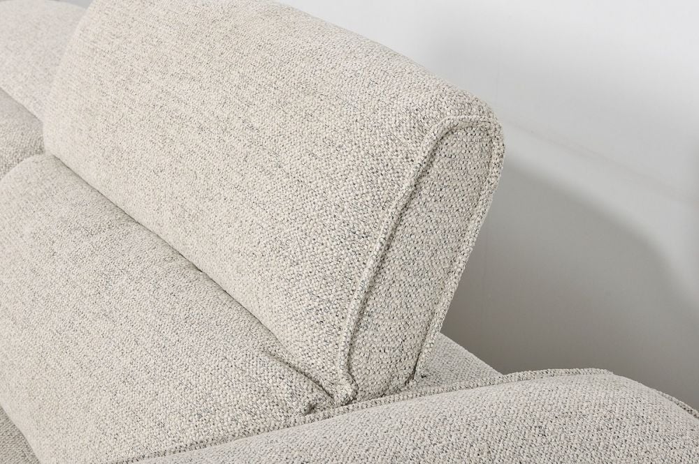 Marko 2 Seater Recliner Sofa - Shale