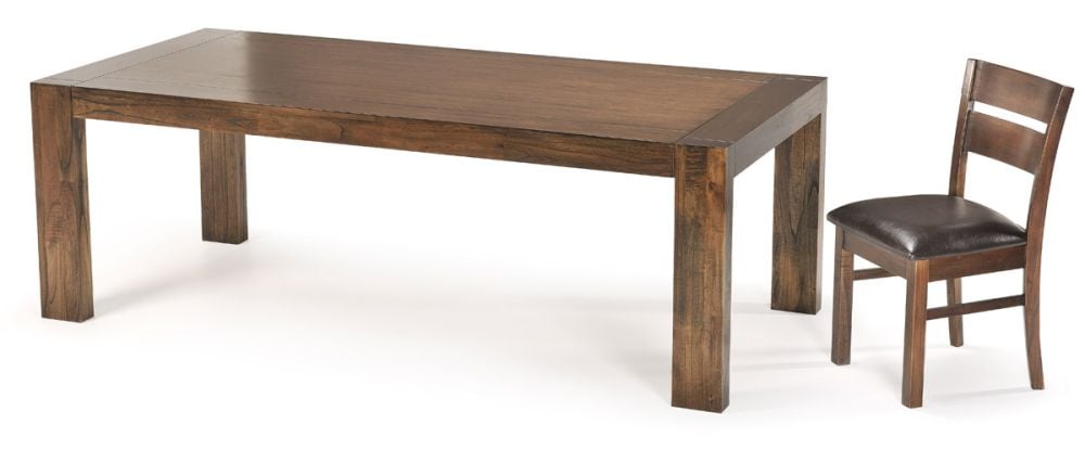 Metro 2250 Dining Table + 8 Metro Timber Chairs