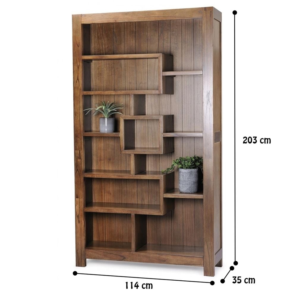 Metro Bookcase - Oak