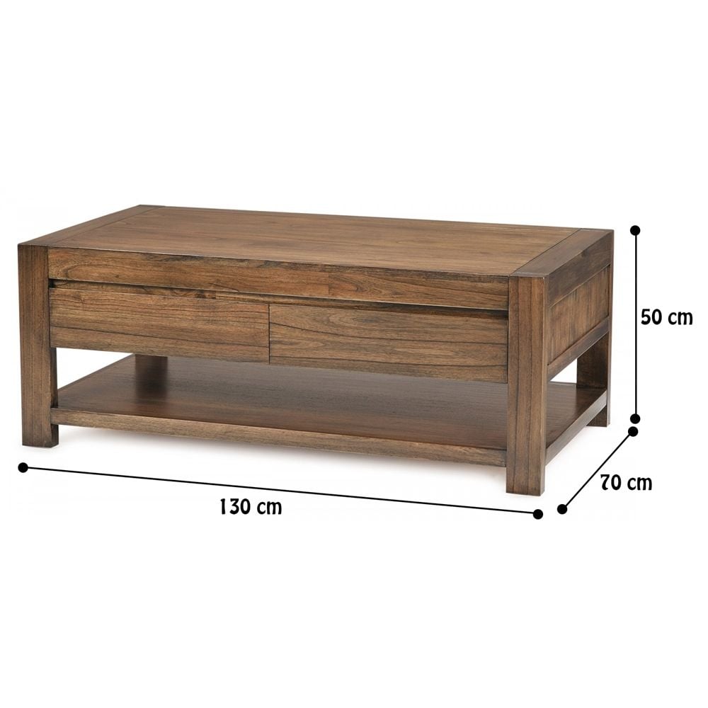 Metro Coffee Table - Oak