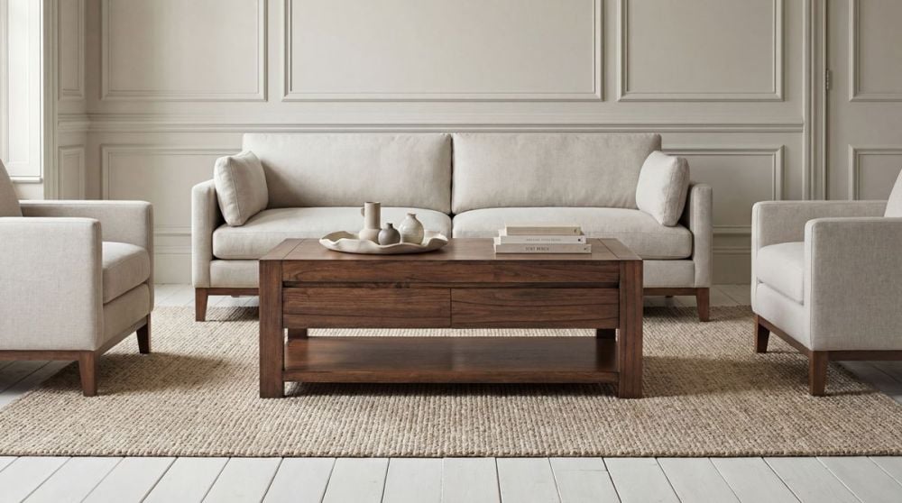 Metro Coffee Table - Oak