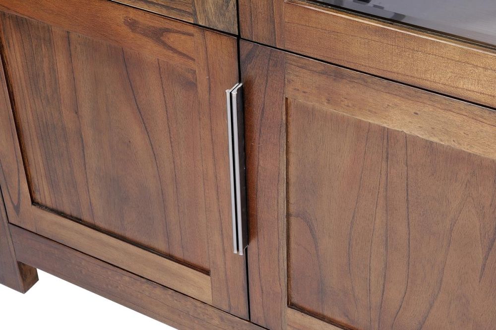 Metro Display Cabinet - Oak