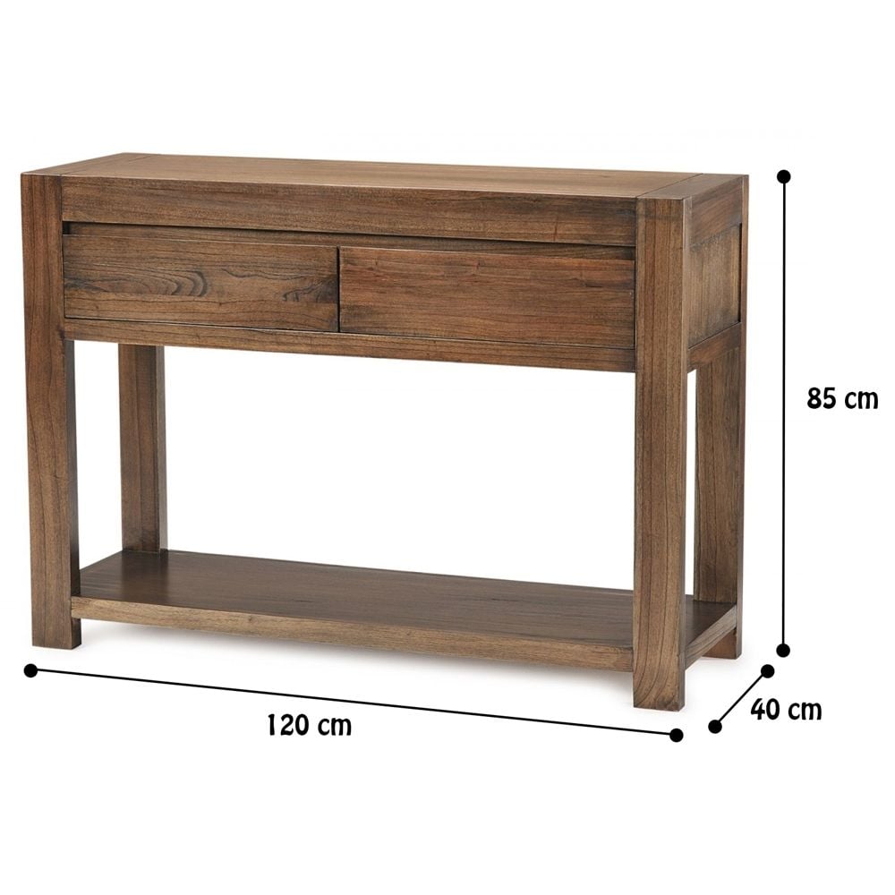 Metro Hall Table - Oak