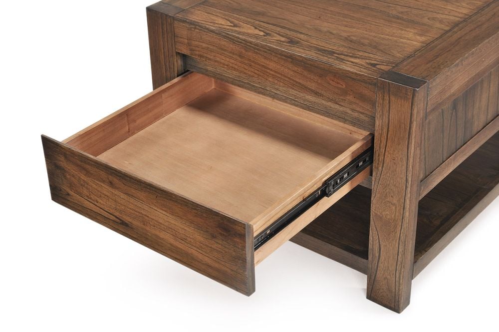 Metro Lamp Table - Oak