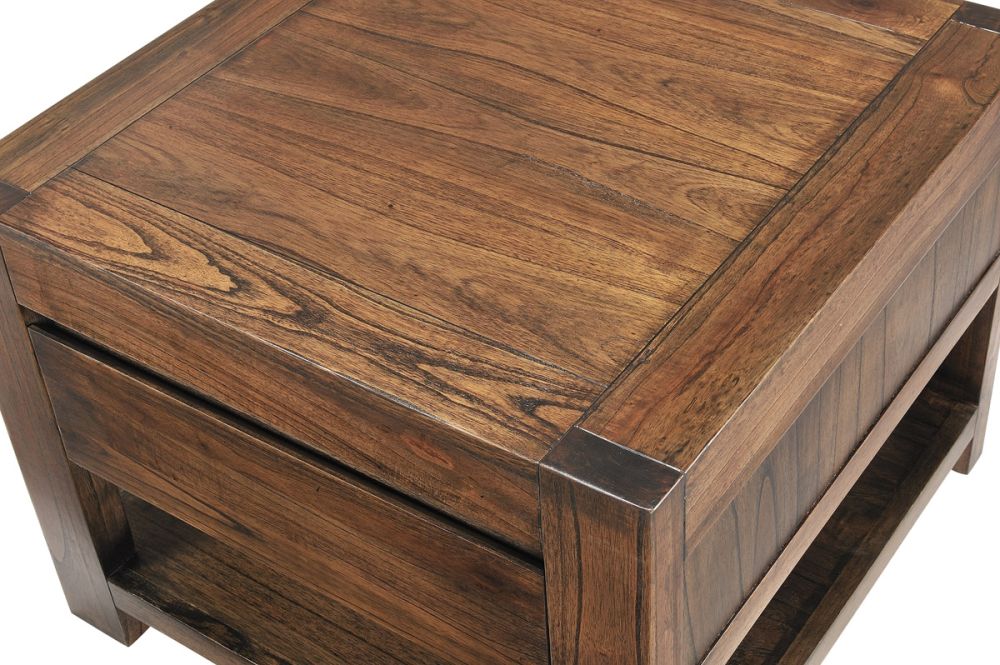 Metro Lamp Table - Oak