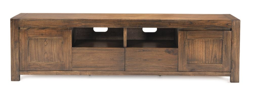 Metro 2100 Large Entertainment Unit - Oak