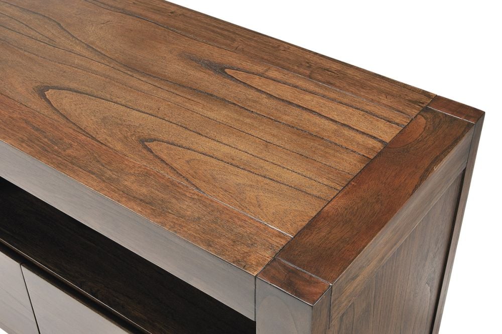 Metro 1650 Medium Entertainment Unit - Oak