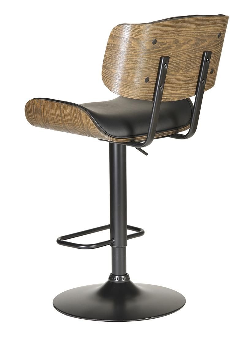 Milano Bar Stool - Black PU