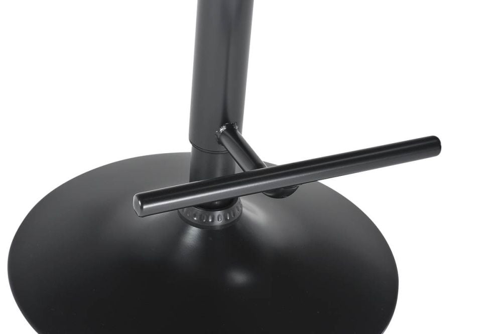 Miler Barstool - Black Base - Walnut Timer