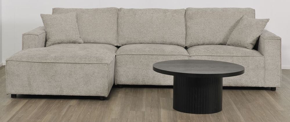 Urban 3 Seater Chaise Sofa - LAF Chaise - Slate
