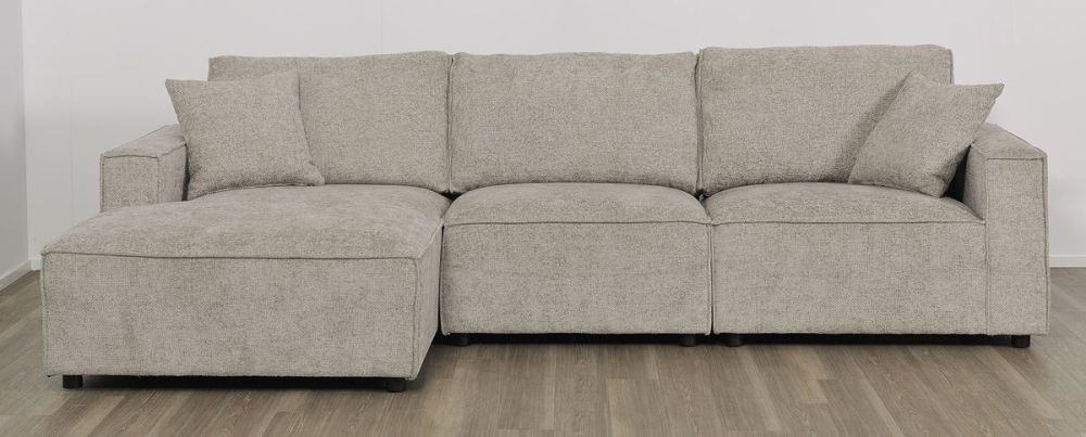 Urban 3 Seater Chaise Sofa - LAF Chaise - Slate
