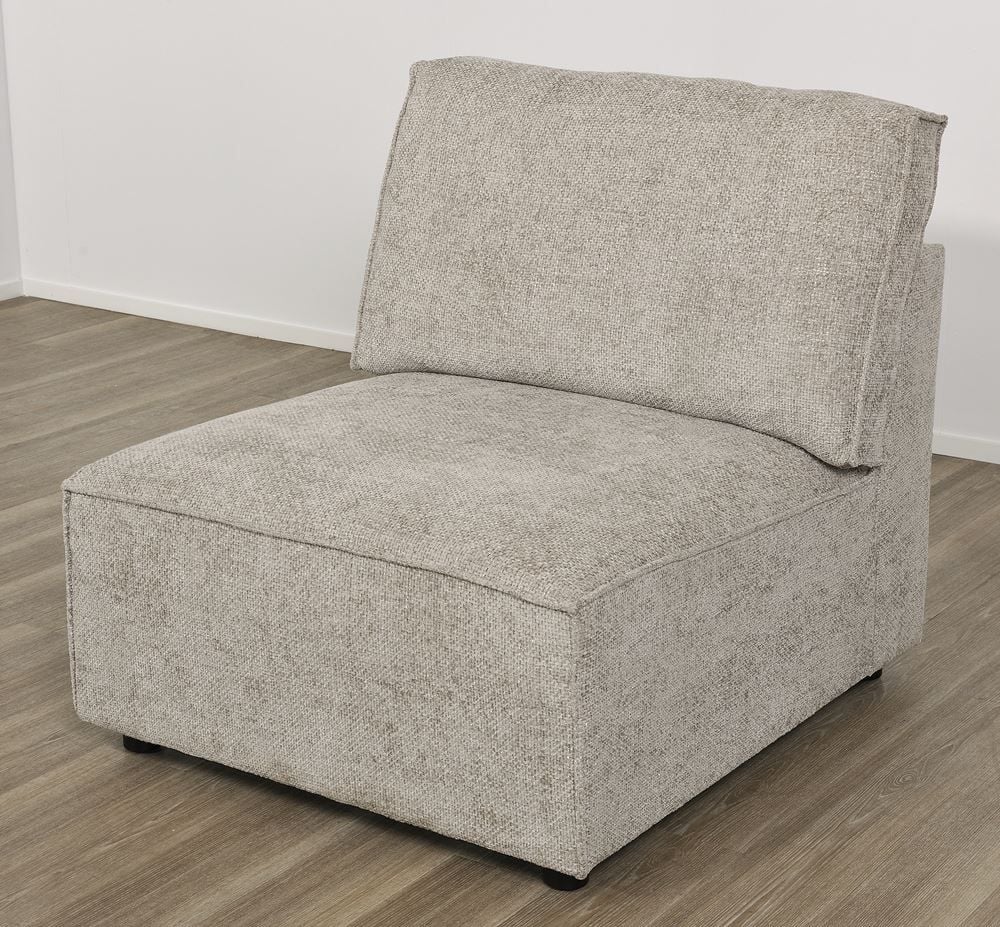 Urban 6 Seater Corner Chaise Lounge Suite - Slate